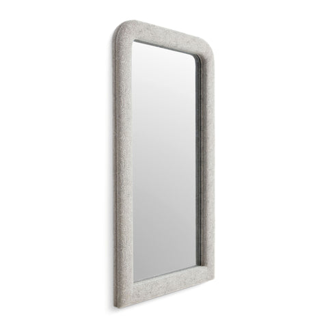 Odette Loire 43"X78" Upholstered Oversized Floor Mirror - image 3