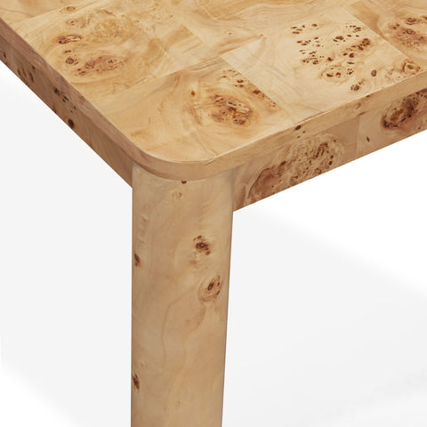 Anais Capri 39" Natural Burl Coffee Table - image 5