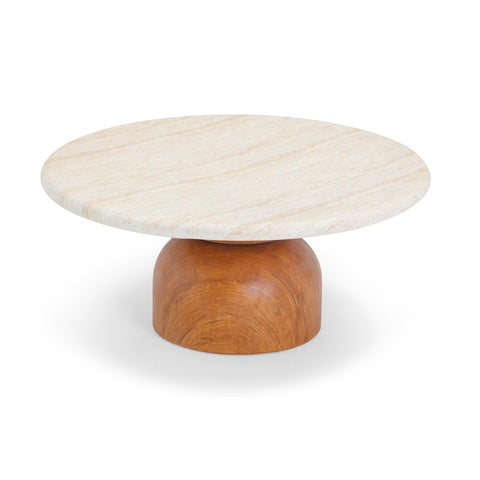 Rosalie Como 36" Concrete Indoor/Outdoor Coffee Table - image 3