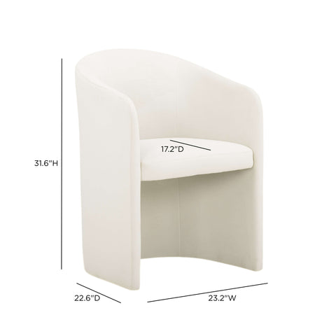 Isabelle Sorrento Performance Velvet Dining Chair - image 6