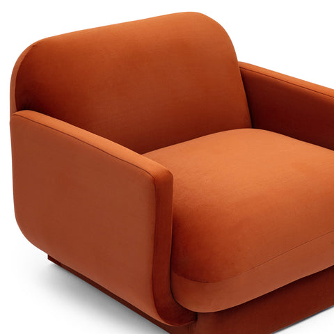 Delphine Beaumont Performance Velvet Accent Chair - image 5