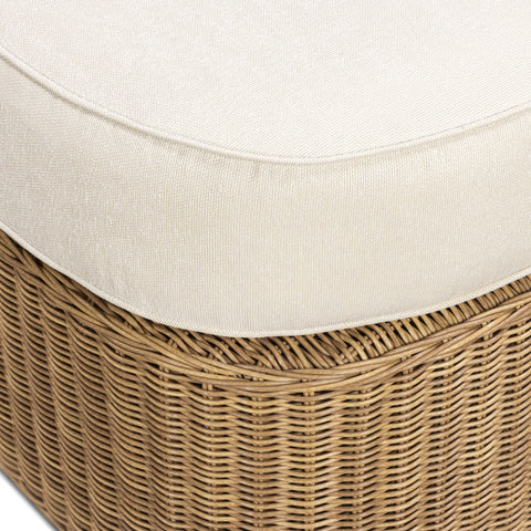 Beatrice Beaumont Boucle Outdoor Ottoman - image 4