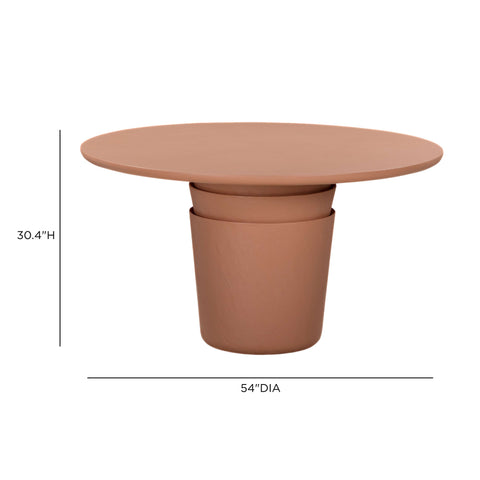 Camille Navarre 54" Indoor/Outdoor Round Dining Table - image 5