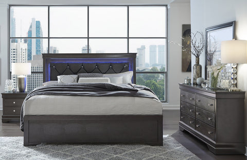 Amber Grey FULL BED