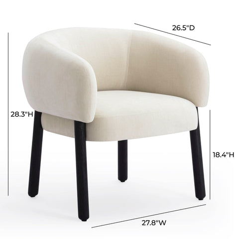 Lucienne Garda Performance Fabric Accent Chair - image 7