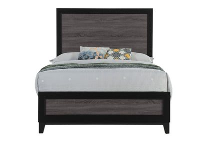 Anthony Grey/Black FULL BED GROUP