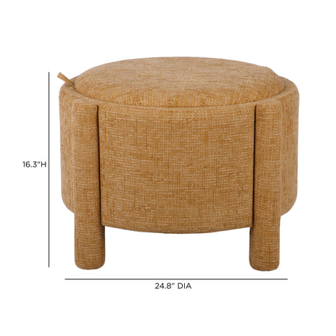 Amelie Capri Railroad Chenille Storage Stool With Reversible Tray Top - image 8