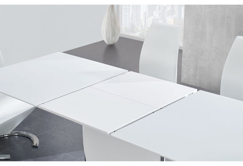 Leo White DINING TABLE + 4 DC