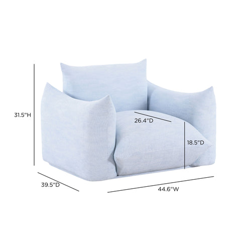 Lucienne Siena Stuffed Indoor/Outdoor Armchair - image 6