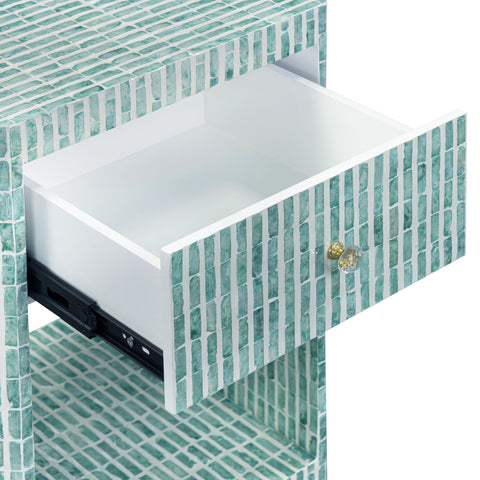 Amelie Savoy 20" Capiz Shell Nightstand - image 7