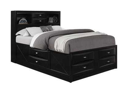 April Black QUEEN BED