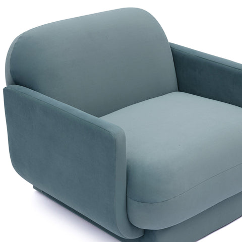 Delphine Beaumont Performance Velvet Accent Chair - image 5