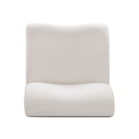 Contract-Grade Upcycled Fabric Armless Chair - image 3
