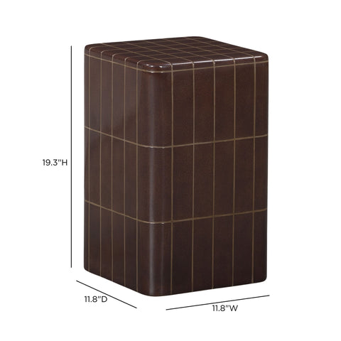 Odette Valois Square Concrete Indoor/Outdoor Side Table - image 5