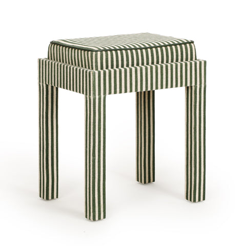 Noemie Marlowe Cotton Jute Contract-Grade Accent Stool - image 1