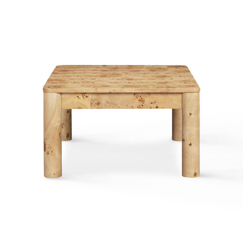 Anais Capri 39" Natural Burl Coffee Table - image 4