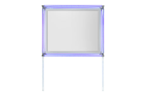 Arthur Silver MIRROR WITH LED