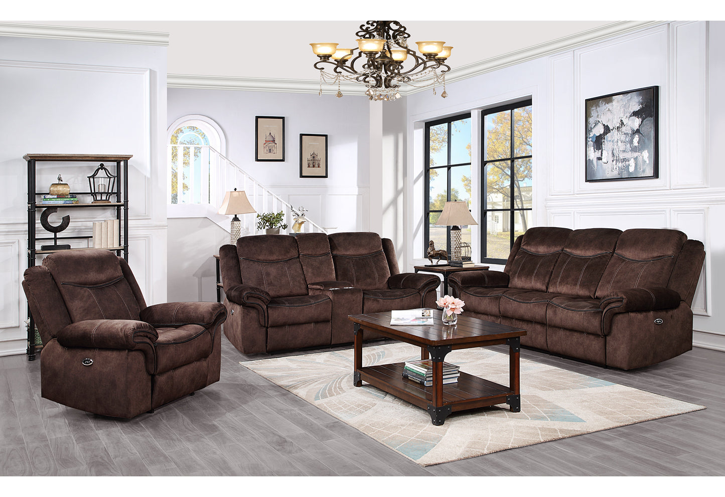 austin coffee power recliner