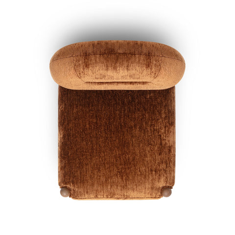Celeste Castaigne Thick Performance Chenille Arched Back Dining Chair - image 6
