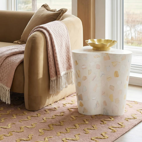 Elodie StClair Faux Terrazzo Indoor/Outdoor Side Table - image 2