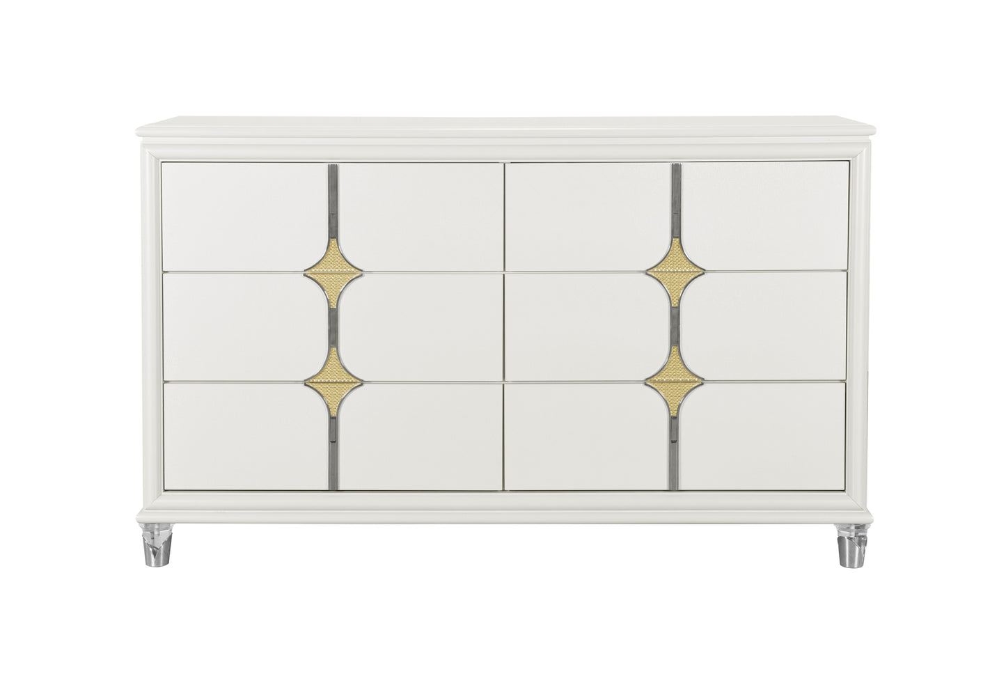 andrea gold dresser