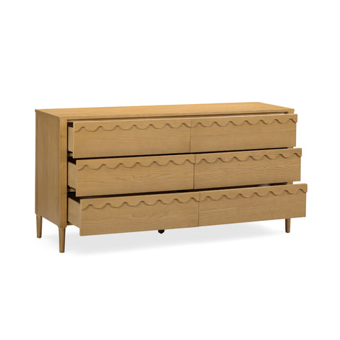 Sabine Provence 62" 6-Drawer Dresser - image 4