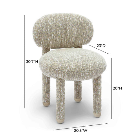 Amelie Navarre Performance Fabric Side Chair - image 6