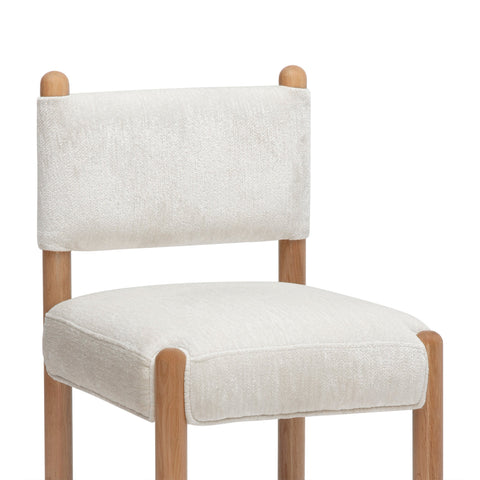 Celeste Castaigne Thick Performance Chenille Straight Back Dining Chair - image 5