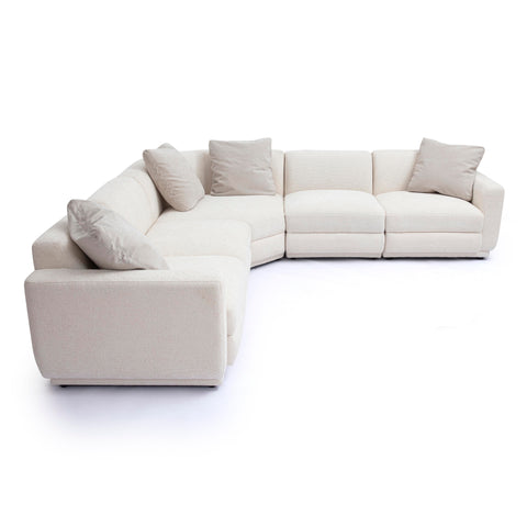 Alessia Rivoli 5-Piece Modular L-Sectional - image 3