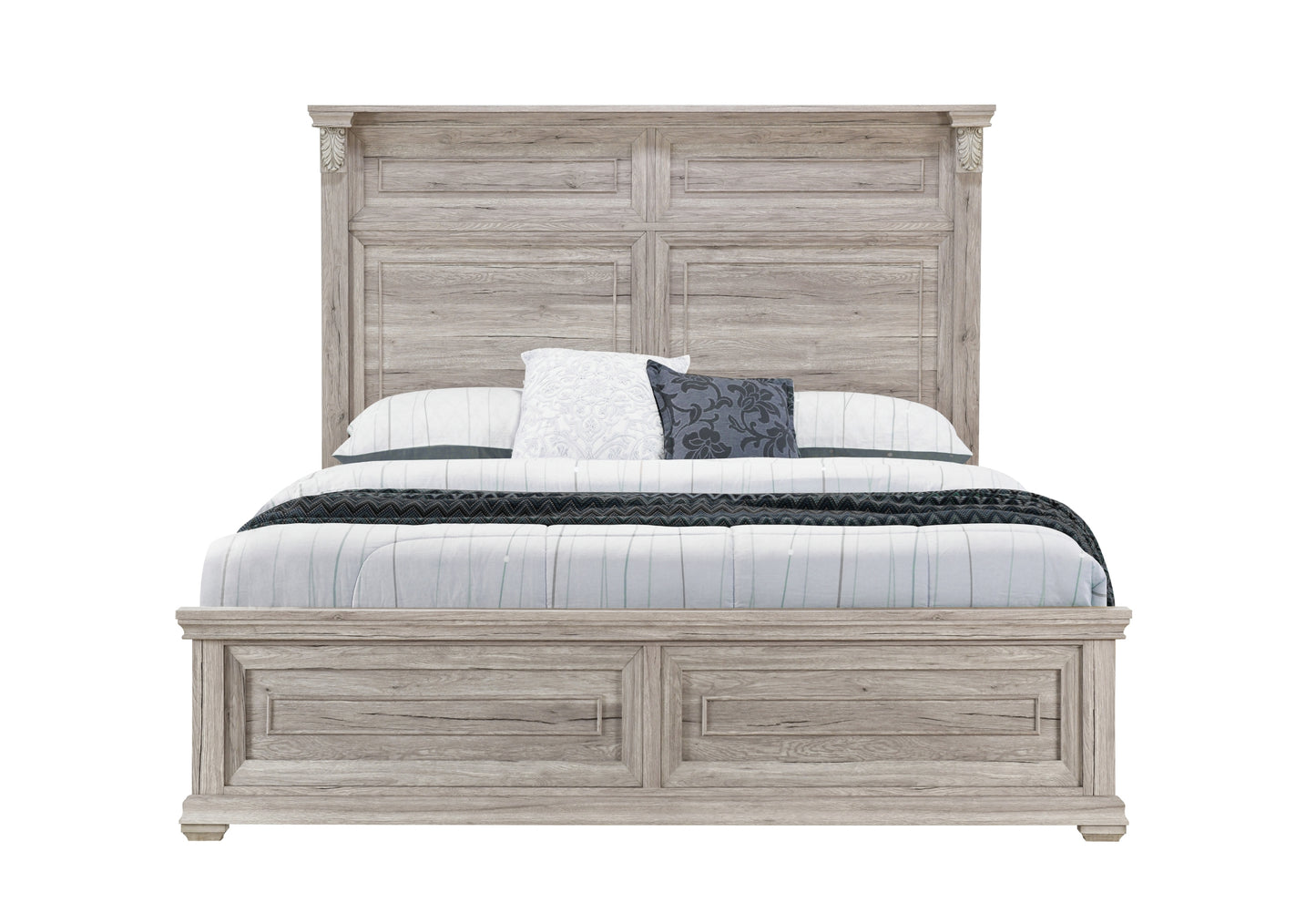 alex natural non-storage,tatum natural panel bed queen bed w/ out storage