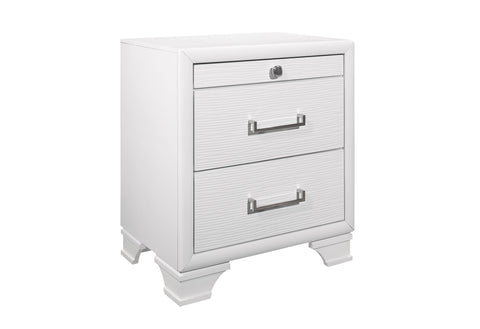 Bianca White NIGHTSTAND