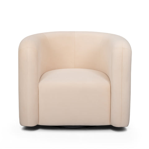 Noemie Como Performance Velvet Swivel Accent Chair - image 3
