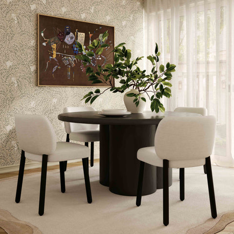 Lucienne Garda Performance Fabric Dining Chair - image 2