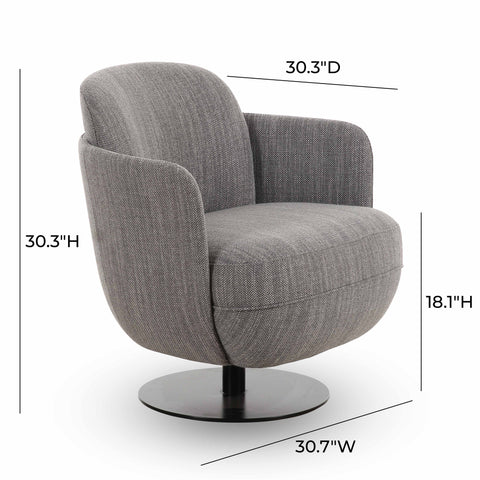 Ines StClair Swivel Accent Chair - image 6