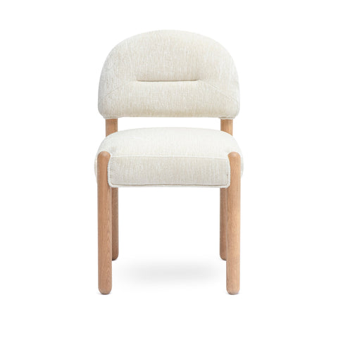 Celeste Castaigne Thick Performance Chenille Arched Back Dining Chair - image 2