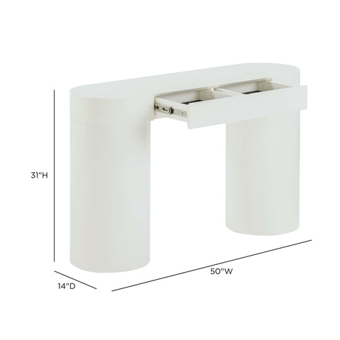 Juliette Orleans 50" High Gloss Console Table - image 9