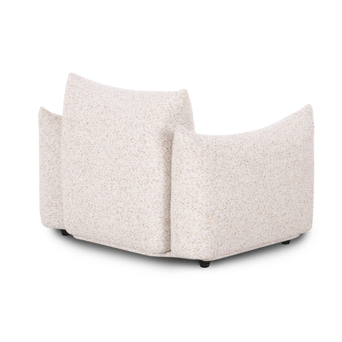 Lucienne Siena Nubby Fabric Armchair in Sand - image 4
