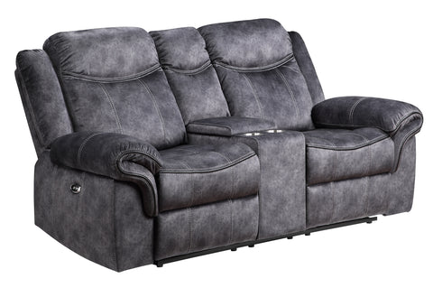 Austin Granite POWER CONSOLE RECLINING LOVESEAT WITH POWER SWITCH