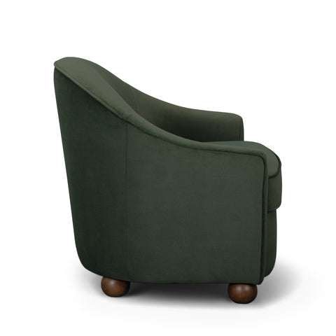 Delphine Chantilly Performance Velvet Accent Chair - image 3