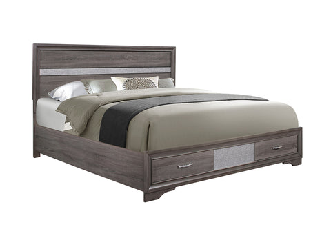 Aisha Grey QUEEN BED