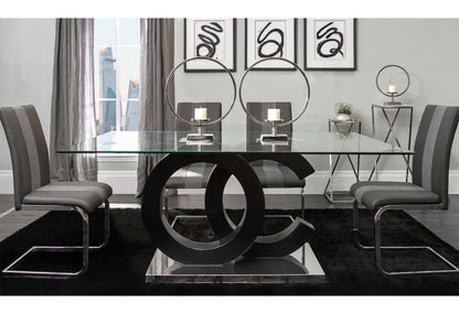 Linda Grey DINING TABLE + 4 DC