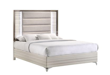 Aaron QUEEN BED WITH LED