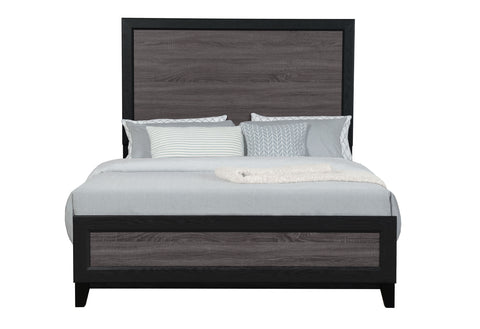 Anthony Grey/Black QUEEN BED GROUP