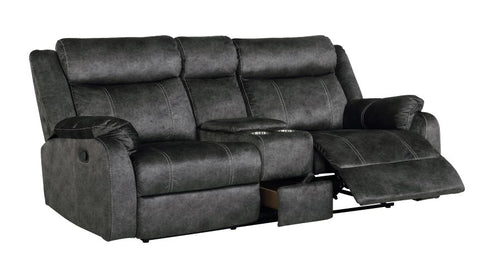 Craig Granite CONSOLE RECLINING LOVESEAT WITH STORAGE DRAWER