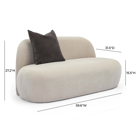 Solene Castaigne 59" Loveseat - image 5