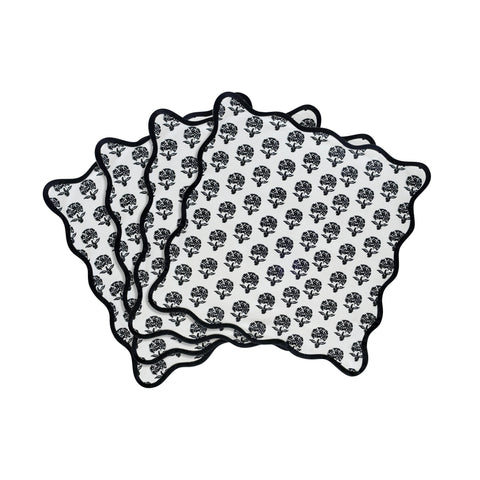 Leonie Como Cotton Canvas Printed Napkins - Set of 4 - image 4