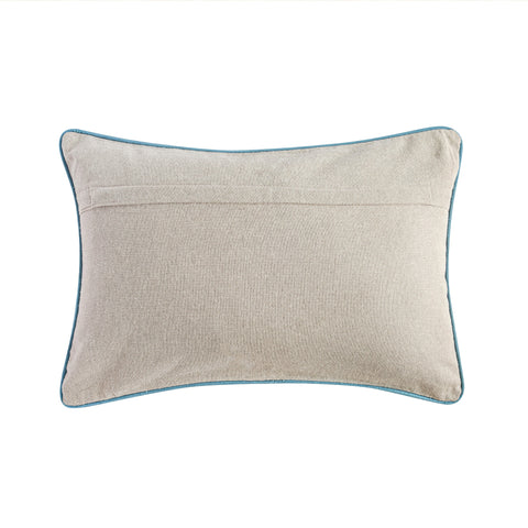 Elodie Valois 24"X16" Cotton Accent Pillow in Spring Florals - image 4