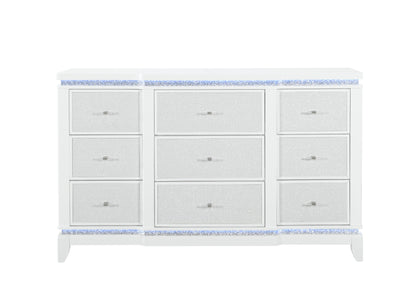 Riley White DRESSER WITH LED