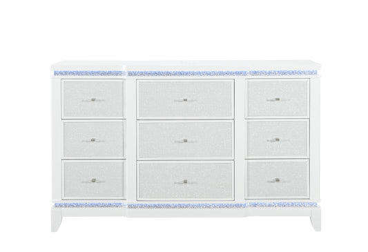 Riley White DRESSER WITH LED
