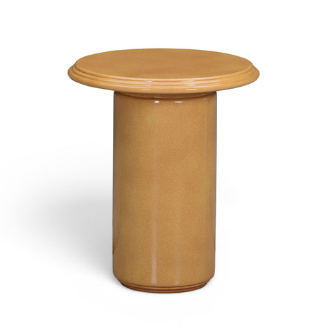 Noemie Valois Turmeric Concrete Indoor/Outdoor Side Table - image 2